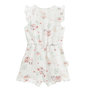 Voir la diapositive 5 : Petit Béguin Combishort bébé + chapeau en gaze de coton Arya