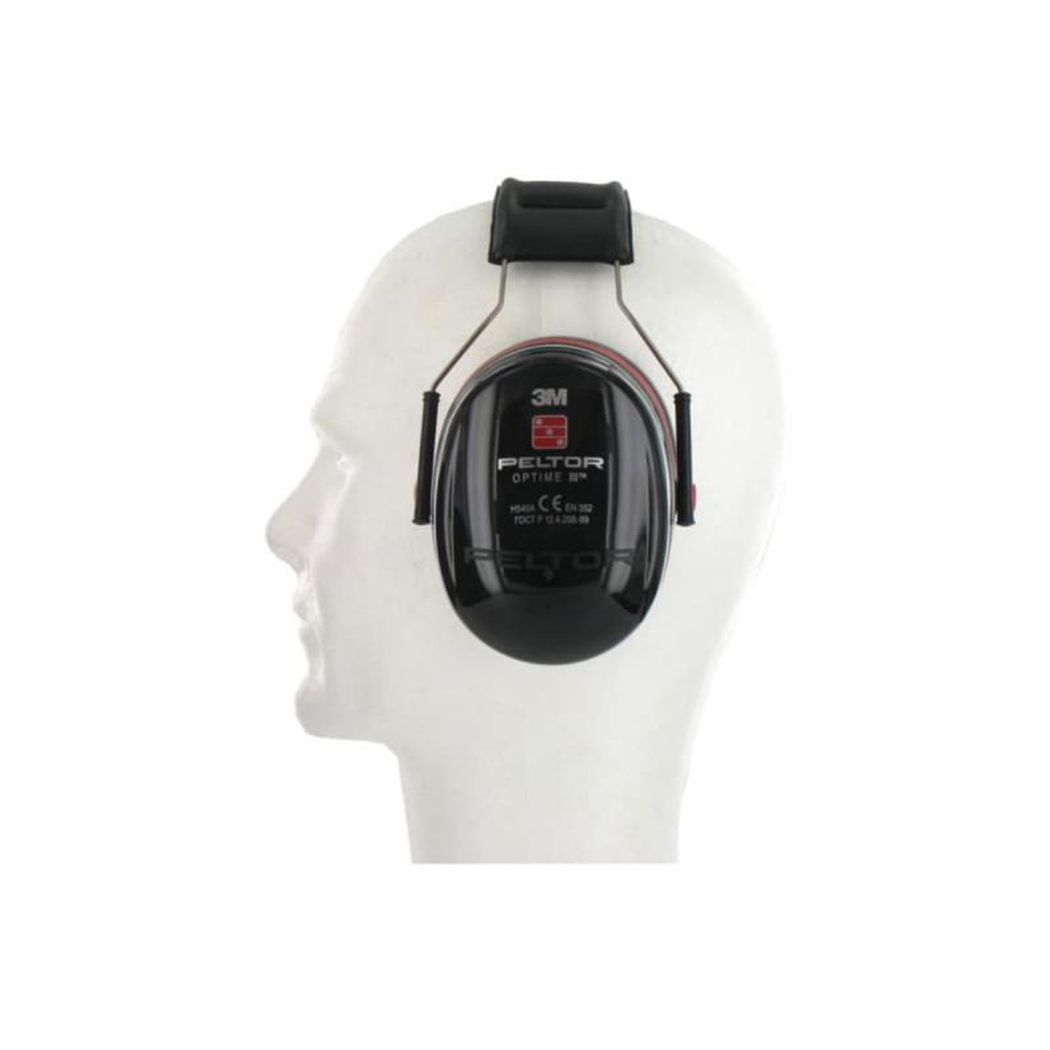 Voir la diapositive 2 : 3M Casque 3m antibruit noir optime 3 peltor - h540a