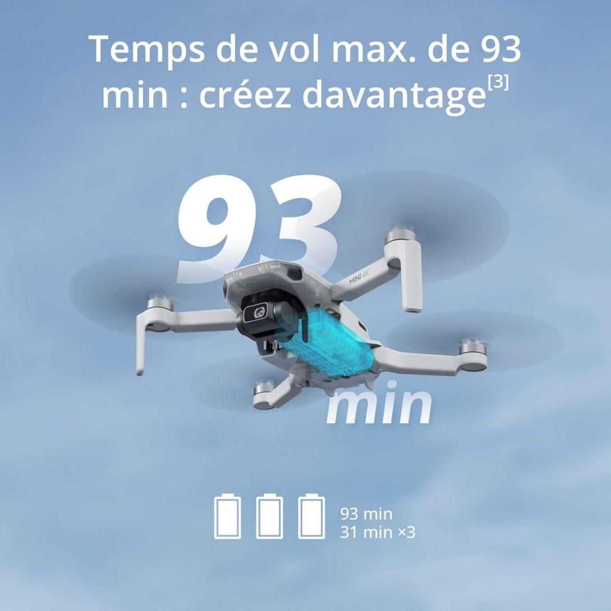 DJI Drone Mini 4k Fly more combo