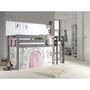 Voir la diapositive 2 : Paris Prix Pack - Lit Enfant, Tente & 3 Pochettes  Pino Birdy  Gris