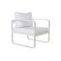 Voir la diapositive 6 : MARKET24 Canapé de jardin DKD Home Decor Blanc Polyester Aluminium (184 x 72 x 78 cm)