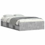 Voir la diapositive 2 : VIDAXL Cadre de lit sans matelas gris beton 120x190 cm