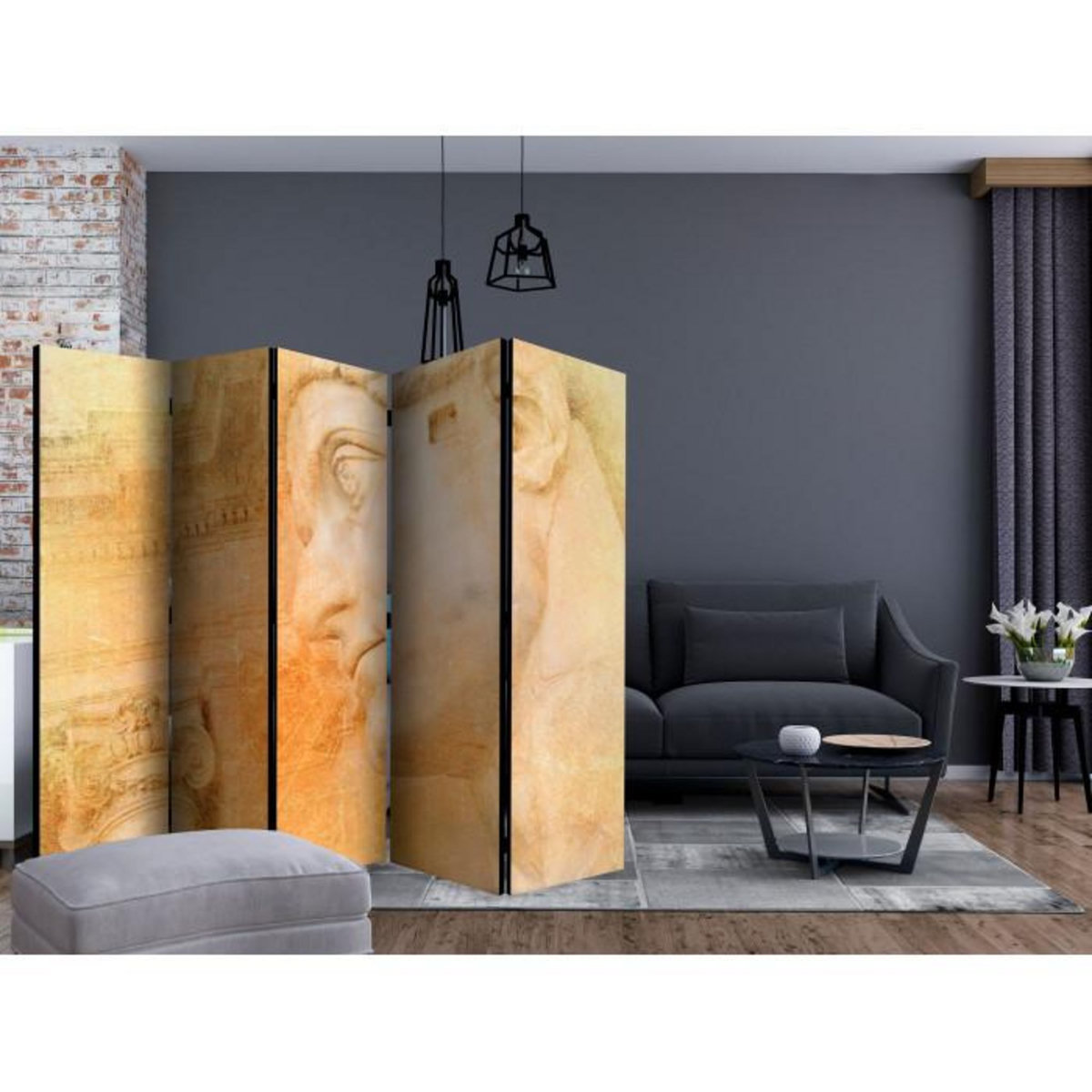 Paris Prix Paravent 5 Volets  Greek God  172x225cm