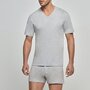  T-shirt underwear col V Essentials gris