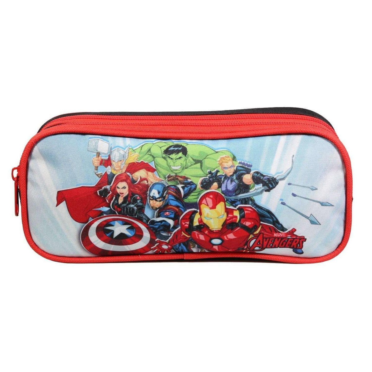 Bagtrotter BAGTROTTER Trousse scolaire 2 compartiments Marvel Avengers Multicolore
