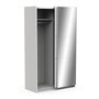 Voir la diapositive 7 : Armoire 2 portes coulissantes 1 miroir L120 cm THIBAULT
