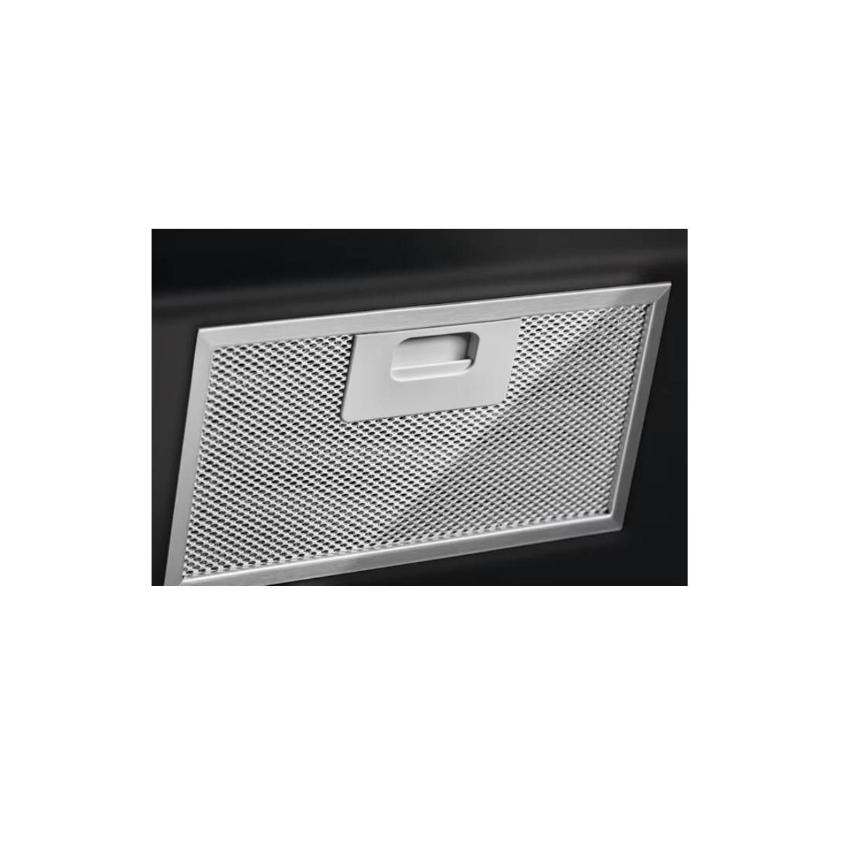 ELECTROLUX Hotte décorative inclinée 90cm 460m3/h noir - LFV429K