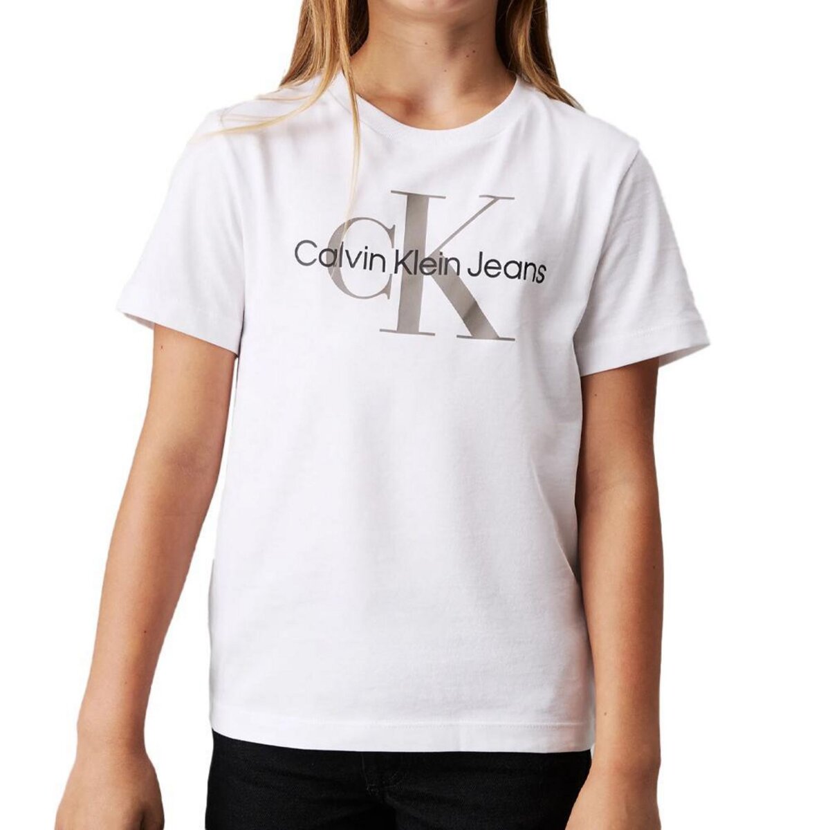 CALVIN KLEIN JEANS T shirt  Fille Calvin Klein Jeans Monogram