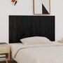 Voir la diapositive 1 : VIDAXL Tete de lit murale Noir 166x3x90 cm Bois massif de pin