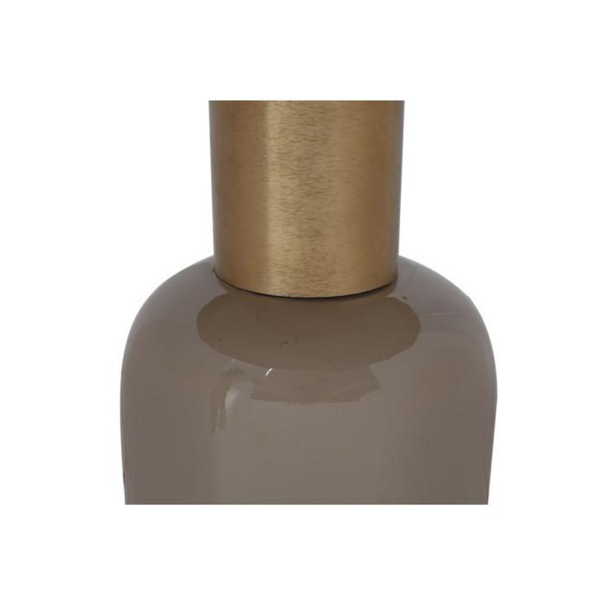 Paris Prix Table d'Appoint Ronde  Clémence  50cm Taupe
