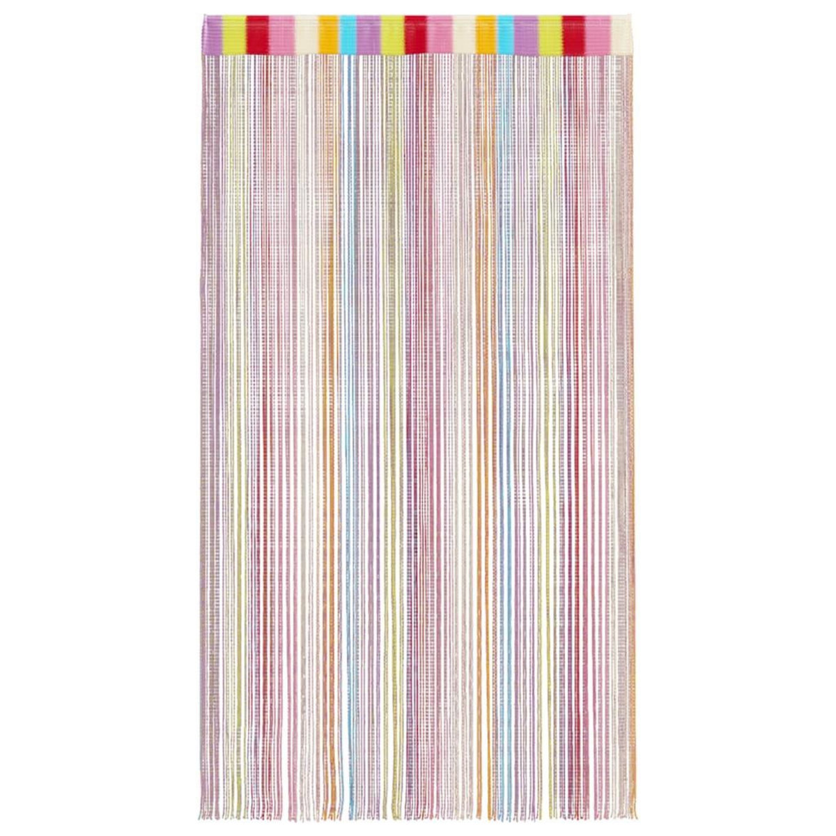 VIDAXL Rideaux a fils 2 pcs multicolore 100x250 cm