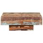 Voir la diapositive 2 : VIDAXL Table basse 80x80x28 cm Bois de recuperation massif