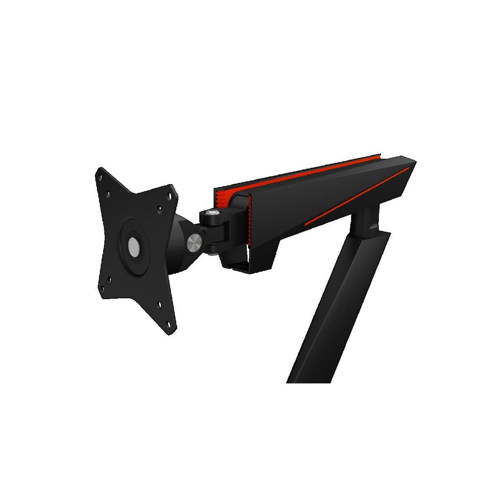 Voir la diapositive 3 : IBOX Support de moniteur ICY BOX IB-MSG303BL-T Noir Mat avec éclairage RGB