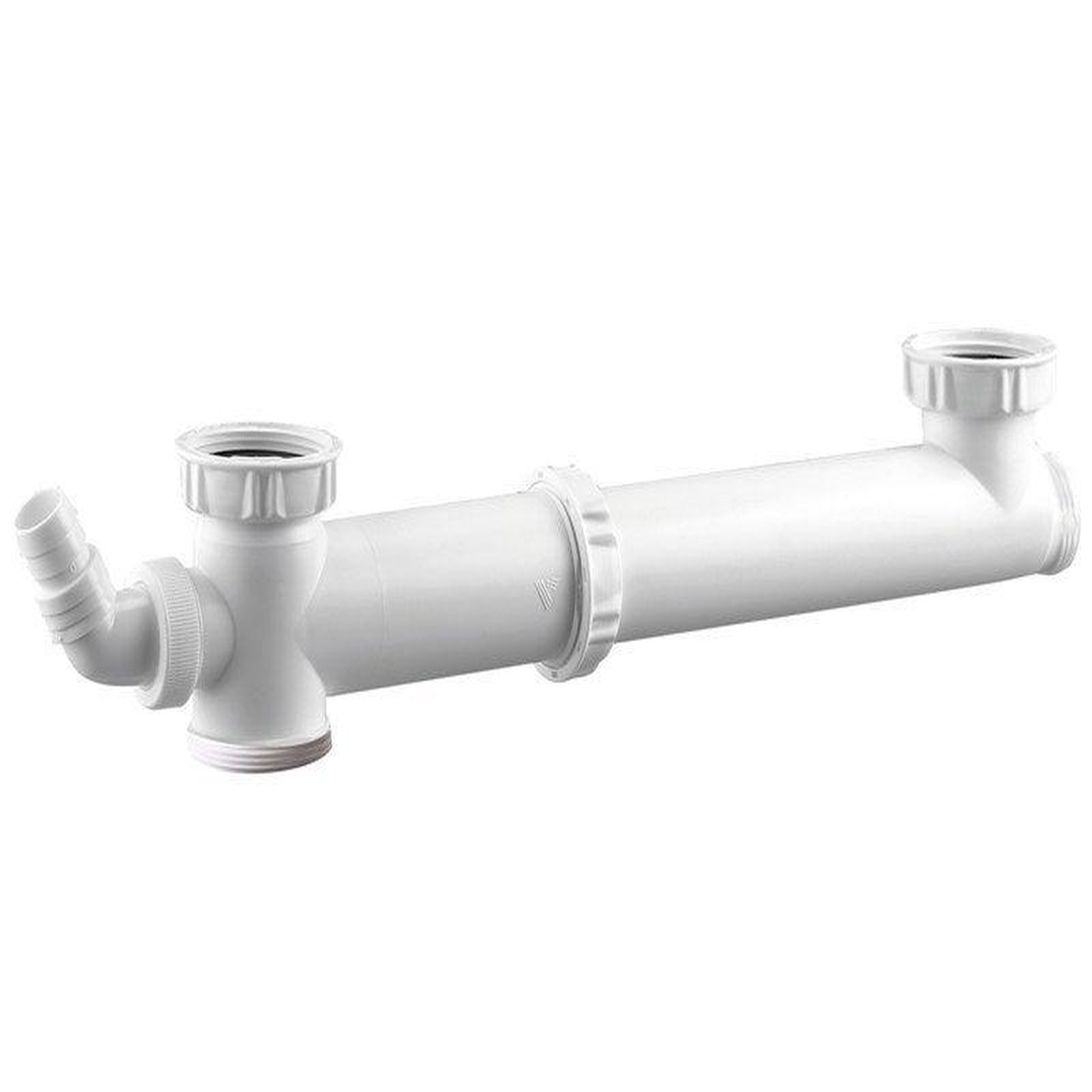 Valentin Tubulure évier 2 cuves, entraxe réglable 160/360 mm, 1 prise VALENTIN