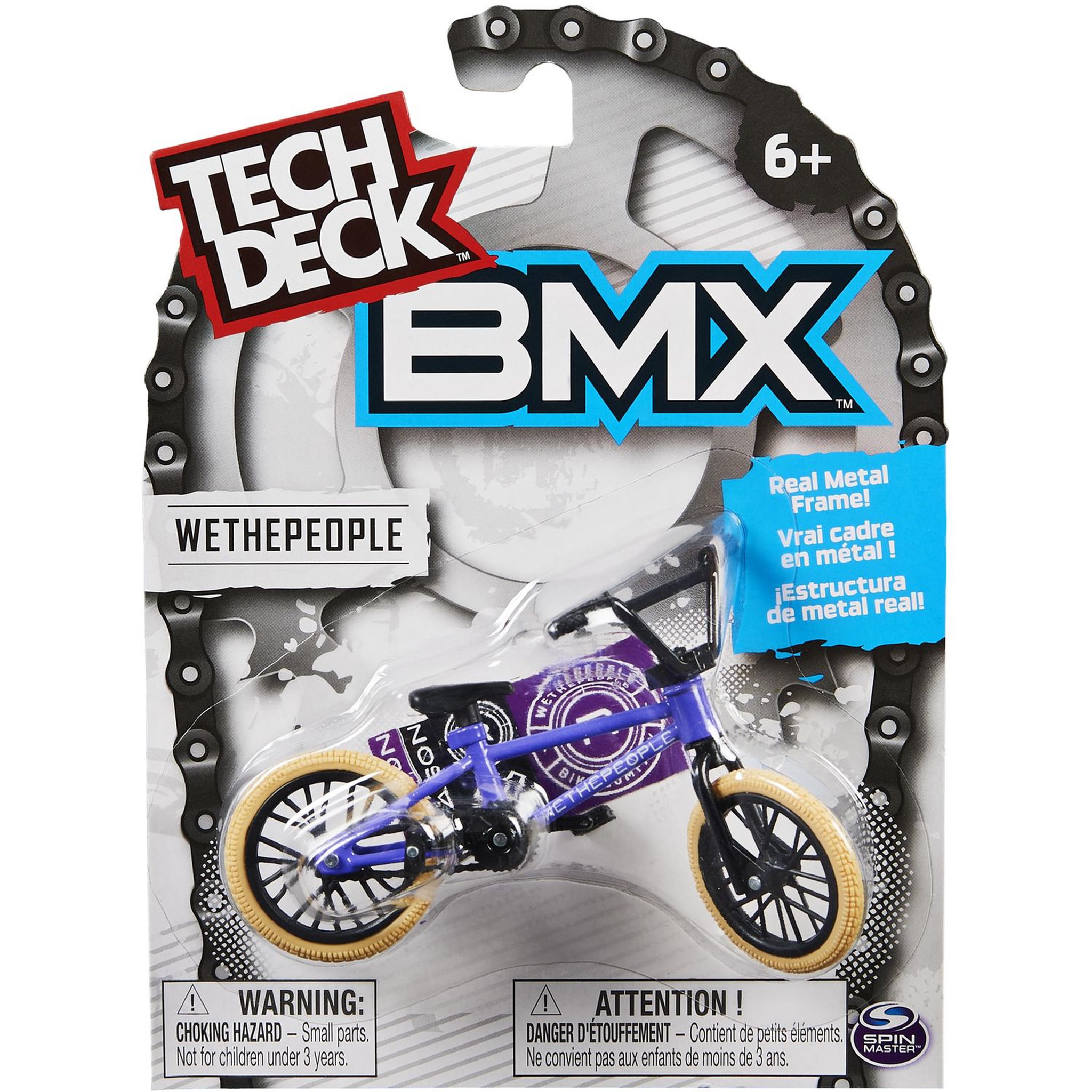 Voir la diapositive 3 : SPIN MASTER Pack 1 BMX Tech Deck