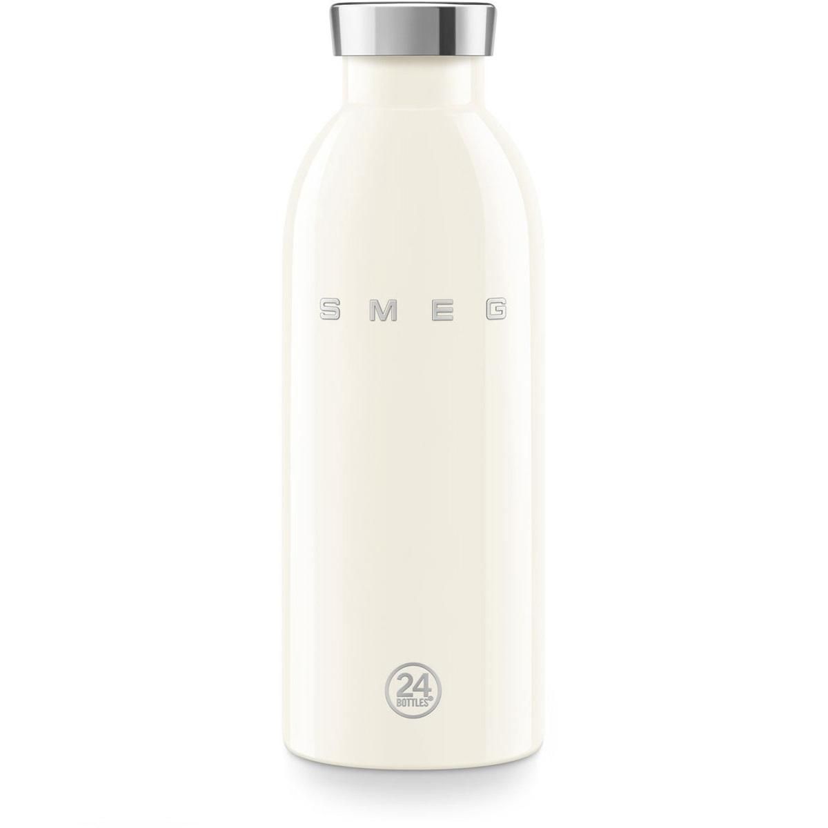 SMEG Gourde isotherme 0.5l en acier inoxydable crème - WBF01CR