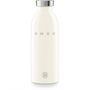Voir la diapositive 1 : SMEG Gourde isotherme 0.5l en acier inoxydable crème - WBF01CR