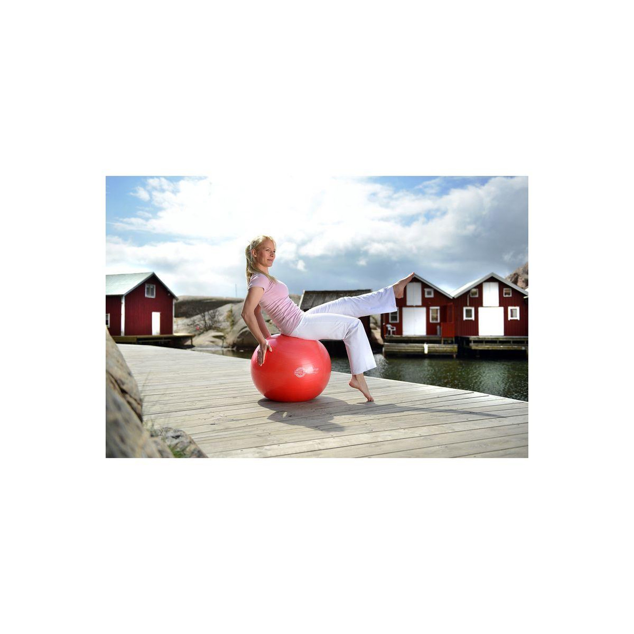 Voir la diapositive 5 : SISSEL Ballon de yoga Ball 65cm