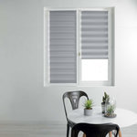 Paris Prix Store Enrouleur Jour Nuit  Daynight  90x180cm Gris