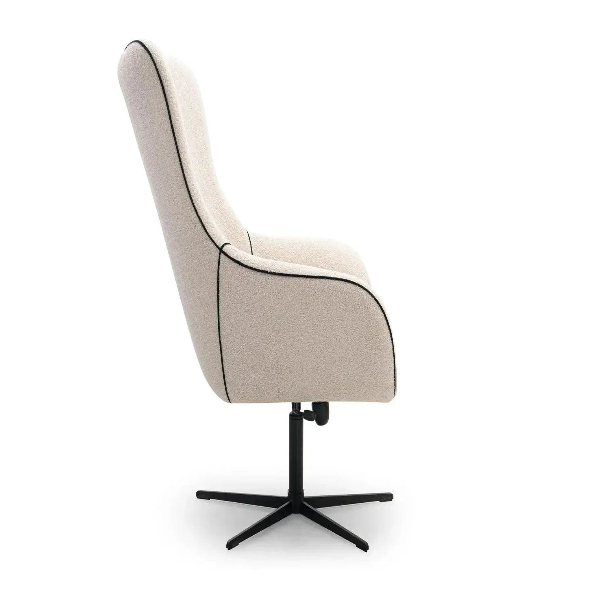 Voir la diapositive 2 : CASANOVA PARIS Zoe - fauteuil en tissu chiné