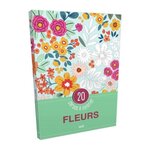 FLEURS. 20 CARTES A COLORIER, Merci les livres