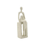 Paris Prix Statuette Déco Seule  Stons  24cm Crème