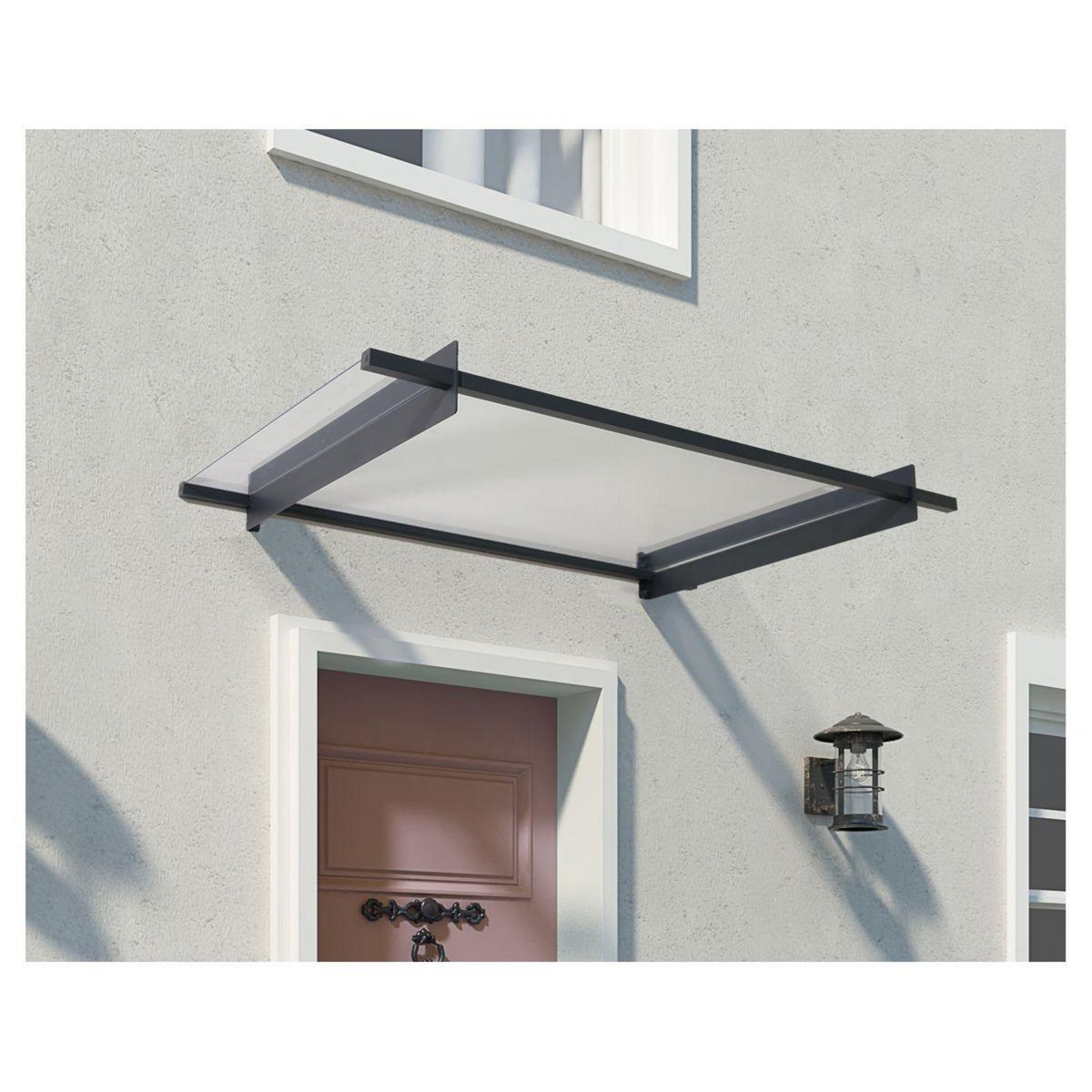 Canopia by PALRAM Marquise - Anthracite - 94x150-5cm - NANCY 1500