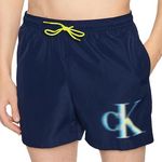 CALVIN KLEIN JEANS Short de bain  Homme Calvin Klein KM0KM00800. Coloris disponibles : Bleu