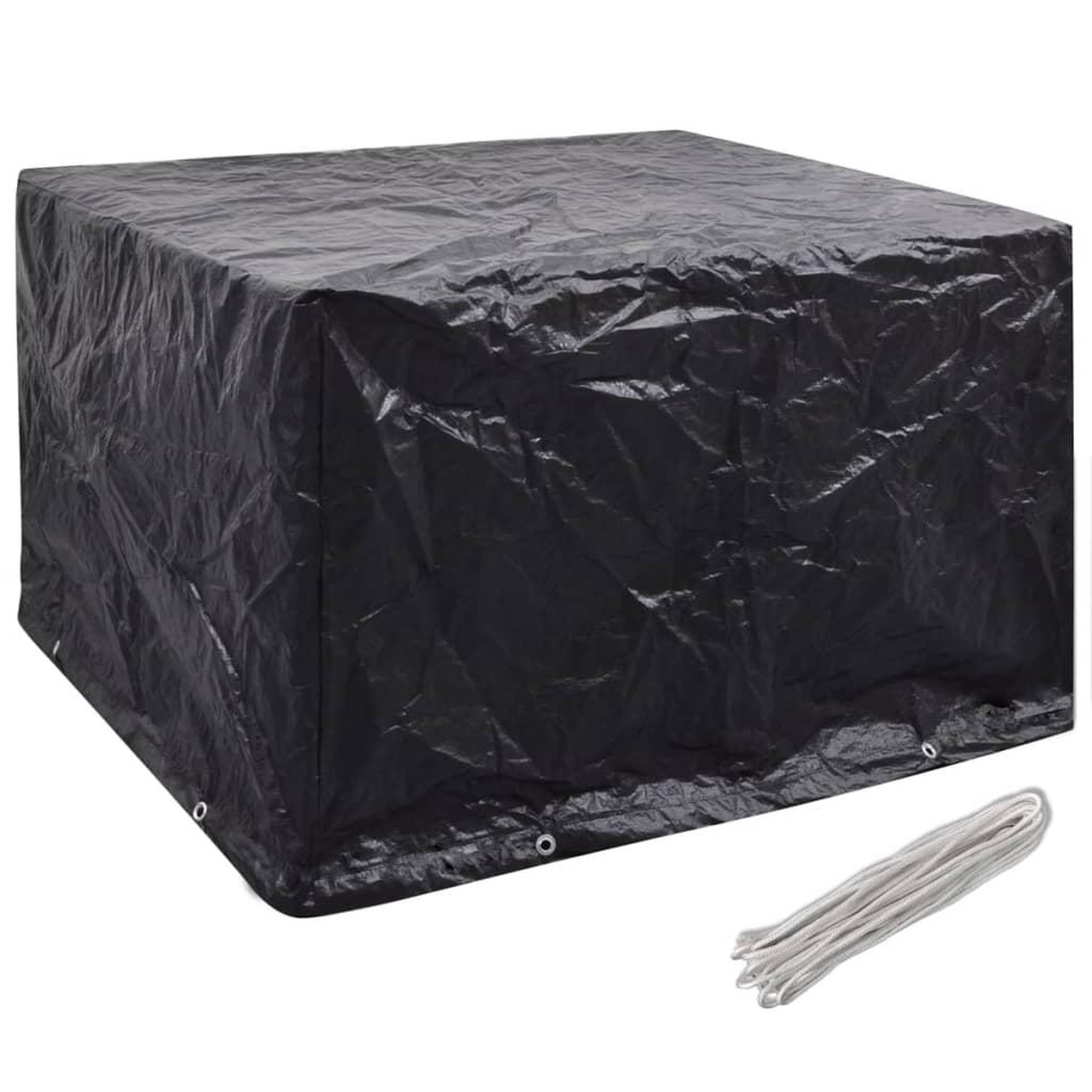 Voir la diapositive 2 : VIDAXL Housses de salon de jardin 2 pcs 8 œillets 135x135x90 cm
