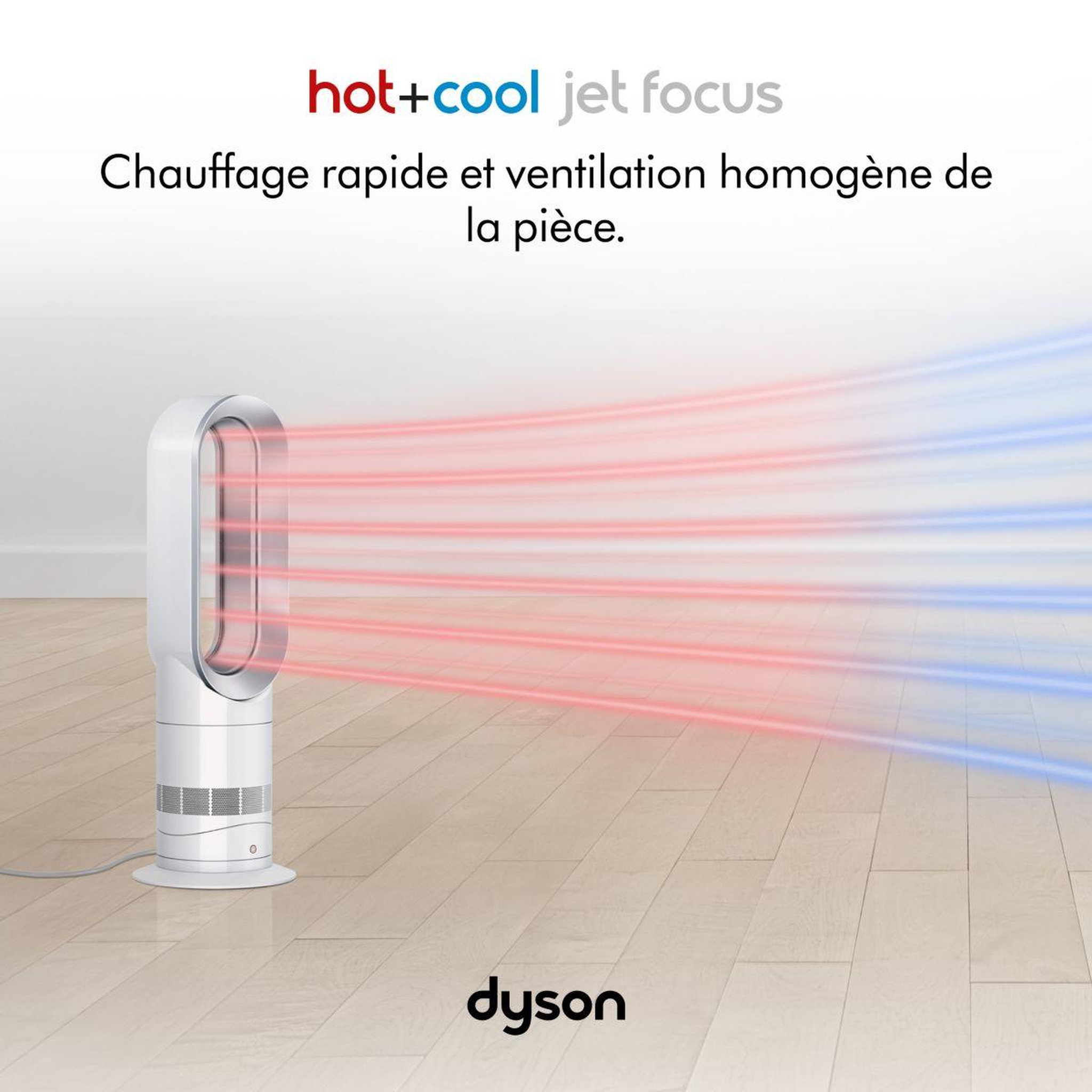 Voir la diapositive 2 : Dyson Chauffage soufflant AM09