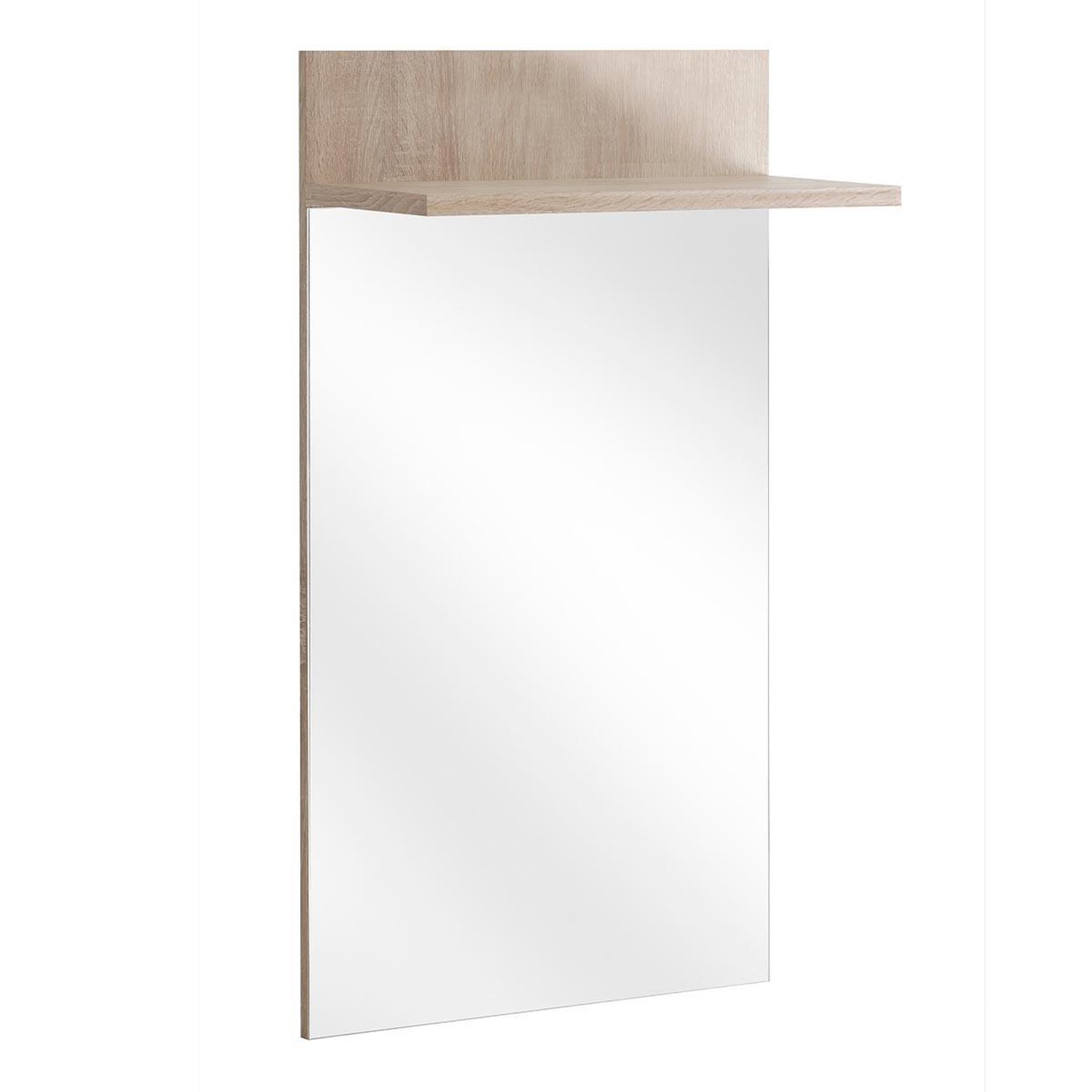 Voir la diapositive 1 : Paris Prix Miroir mural  armario  107cm chêne