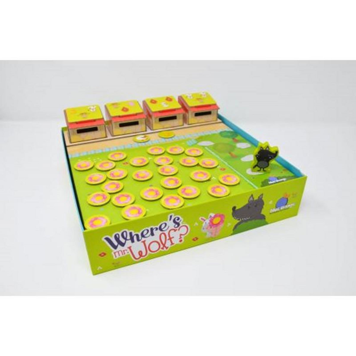 Blue orange Mr Wolf  Jeu cooperatif pour 4 ans