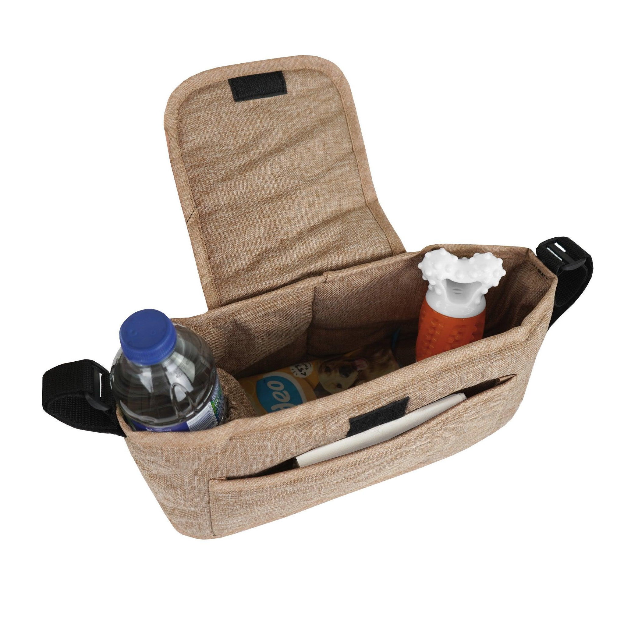 Voir la diapositive 2 : MONSTERSHOP Sac caddy pour poussette d'animal