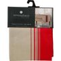 Voir la diapositive 3 : SECRET DE GOURMET Nappe Enduite Antitache  Bistrot  145x240cm Rouge