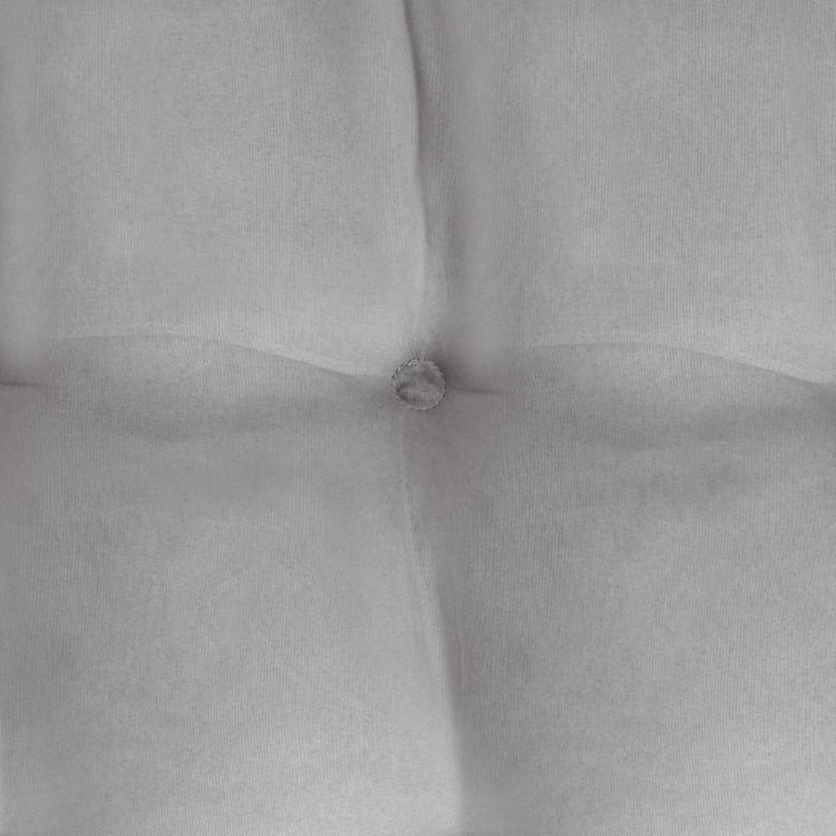 ID MARKET Lot de 2 coussins universels de transat ADAM 180 cm gris anthracite