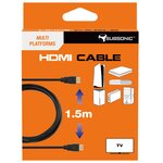 Câble HDMI 1,5m Multi plateforme
