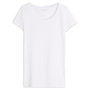 Voir la diapositive 3 : INEXTENSO T-shirt manches courtes blanc femme