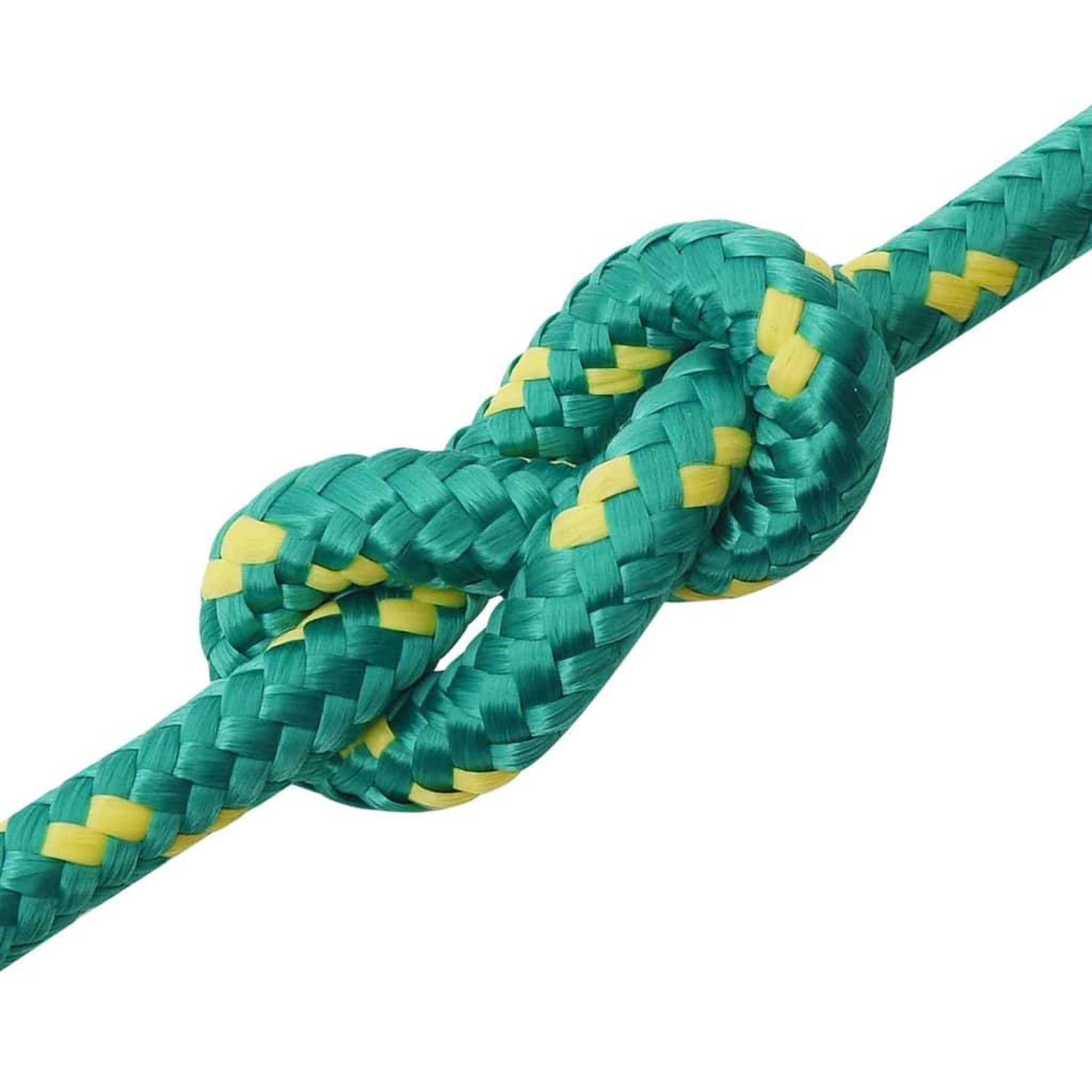 Voir la diapositive 5 : VIDAXL Corde de bateau Vert 12 mm 50 m Polypropylene