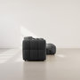 Voir la diapositive 6 : LISA DESIGN Mini ray - canapé d'angle droit 4 places en tissu texturé