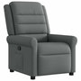 Voir la diapositive 2 : VIDAXL Fauteuil inclinable Gris fonce Tissu