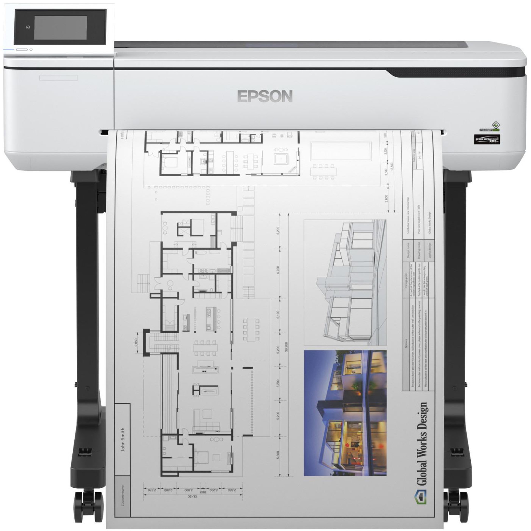 Voir la diapositive 2 : Epson Epson SureColor SC-T3100 imprimante grand format Wifi Jet d'encre Couleur 2400 x 1200 DPI A1 (594 x 841 mm) Ethernet/LAN