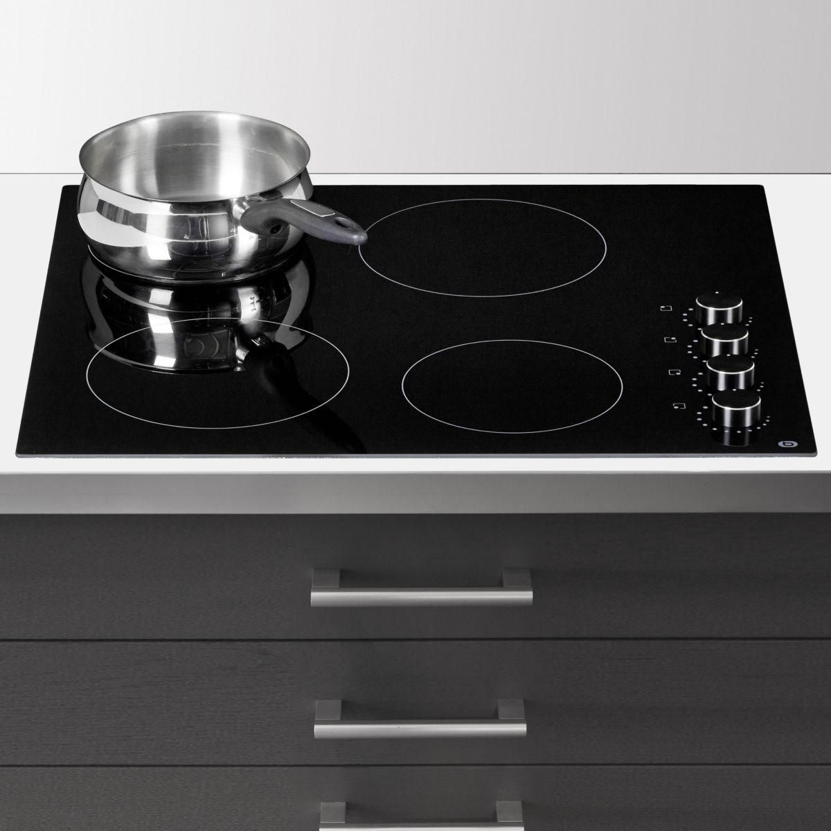 ESSENTIEL B Plaque vitrocéramique ETV46m Manettes