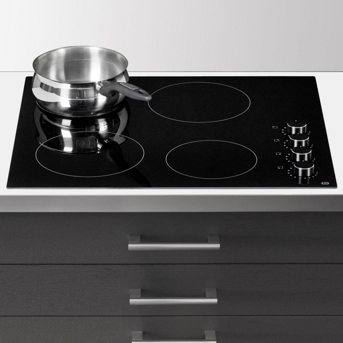 ESSENTIEL B Plaque vitrocéramique ETV46m Manettes