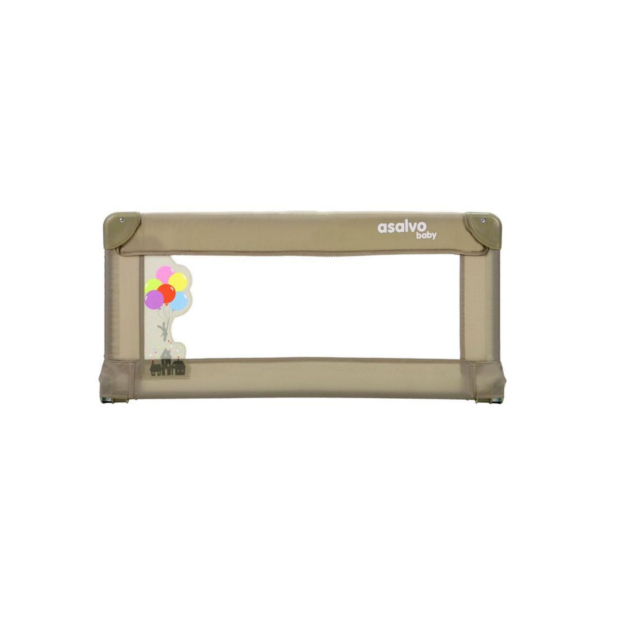 Barrière De Lit Asalvo 150 Cm - Protection Anti-chute Pour Enfant, Rabattable, Extra Haute, Avec Sac De Transport (beige) - 8