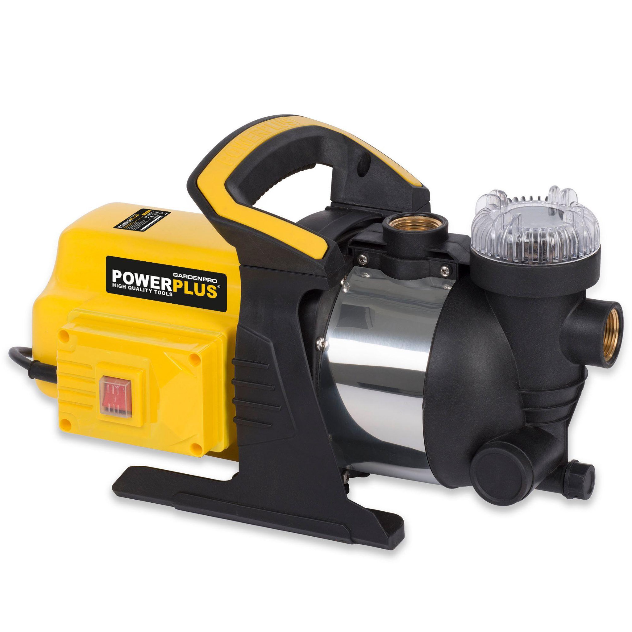 Voir la diapositive 1 : POWERPLUSWATER Pompe Powerplus avec préfiltre 1000w