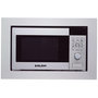 Voir la diapositive 1 : Glem Micro-ondes gril encastrable 20l 900w inox - GMI203IX-1