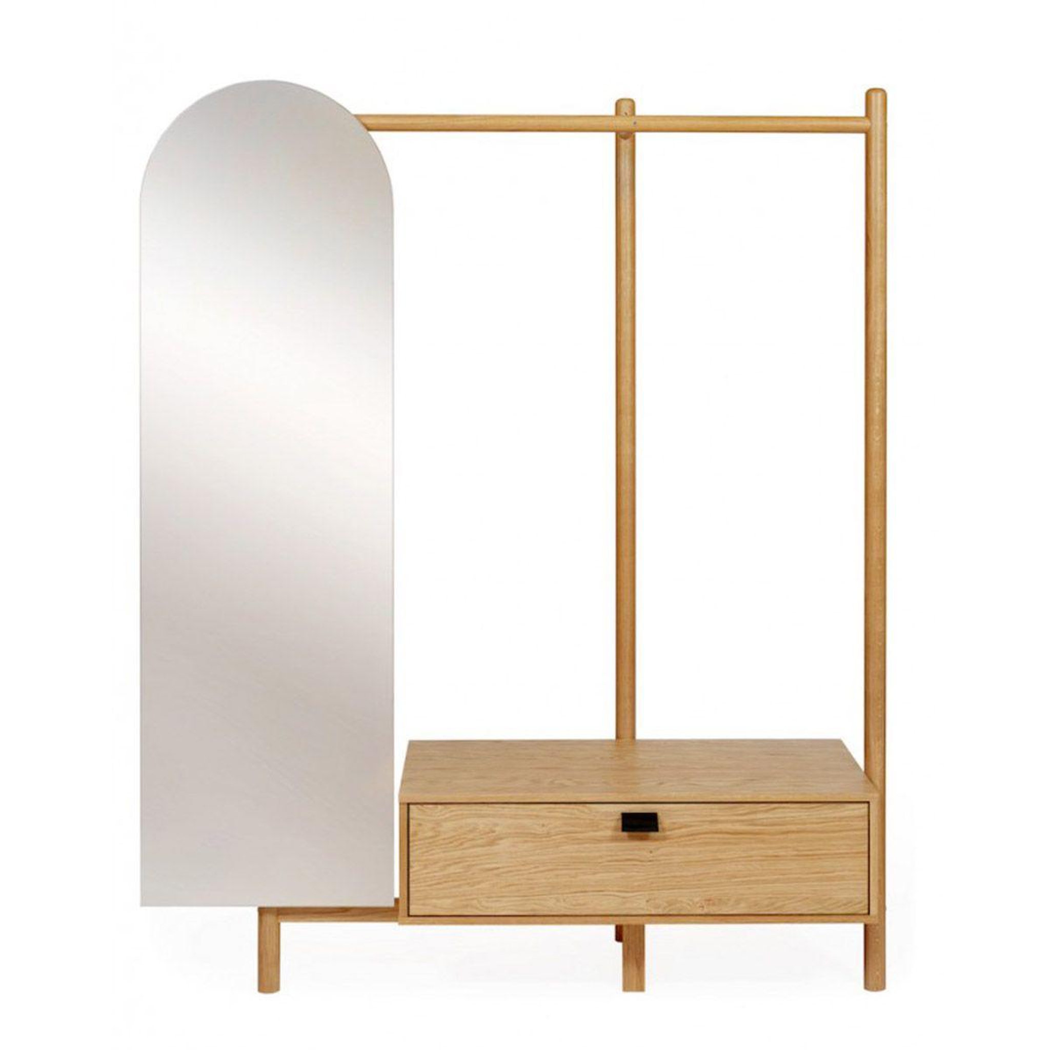 Paris Prix Meuble d'entrée vestiaire  tripode  180cm naturel
