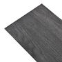 Voir la diapositive 2 : VIDAXL Planches de plancher PVC Non auto-adhesif 5,26 m^2 Noir et blanc