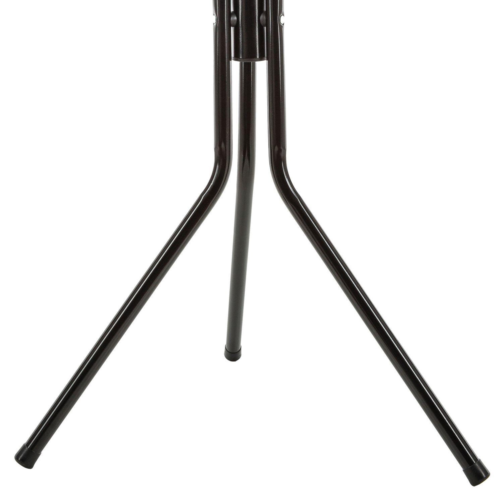 Voir la diapositive 3 : ATMOSPHERA Porte manteau en métal 8 crochets - h. 176 cm - noir