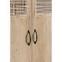 Voir la diapositive 6 : Paris Prix Armoire 3 Portes en Bois  Bombay  115cm Naturel